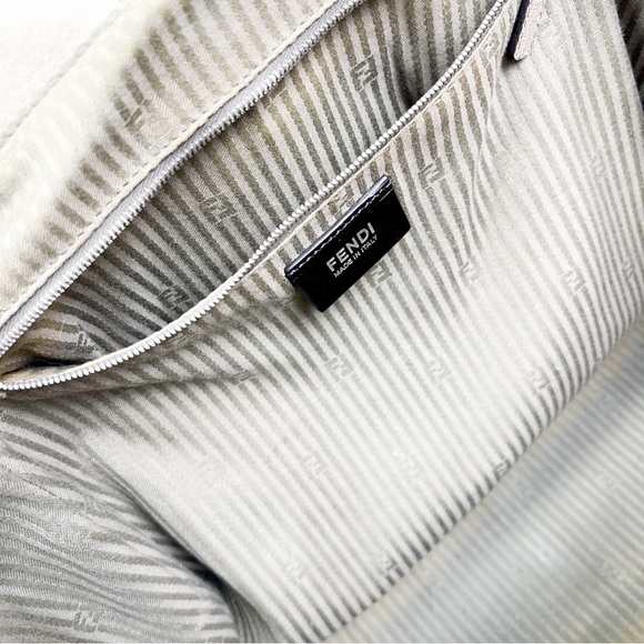 Fendi • Large 2Jours Leather Satchel - Picture 12 of 14